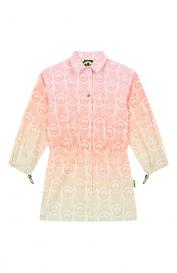 Хлопковое платье-рубашка BARROW