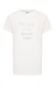 Хлопковая футболка SEVEN LAB