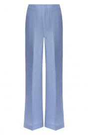 Брюки из смеси шерсти и льна Joseph