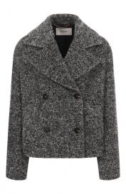 Полупальто из кашемира и шелка Agnona