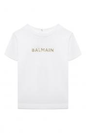 Хлопковая футболка Balmain