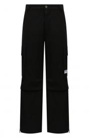 Хлопковые брюки-карго HUGO Blue