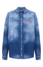 Джинсовая рубашка DSquared2