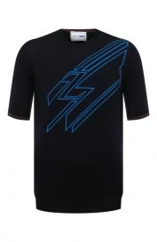 Хлопковый джемпер Zilli Sport