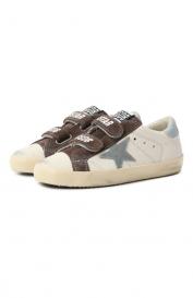 Кожаные кеды Old School GOLDEN GOOSE DELUXE BRAND