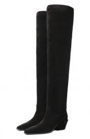 Замшевые ботфорты Bettina 50 Paris Texas