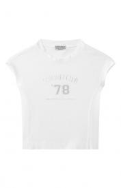 Хлопковая футболка Brunello Cucinelli