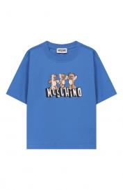 Хлопковая футболка Moschino