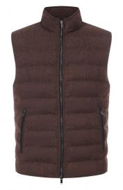 Жилет из шерсти и кашемира MVST