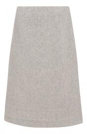 Юбка из шерсти и хлопка Jil Sander