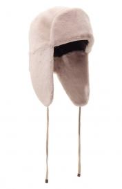 Меховая шапка-ушанка из норки VICTORIA KUSENKOVA