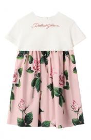 Хлопковое платье Dolce&Gabbana
