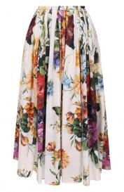 Хлопковая юбка Dolce&Gabbana