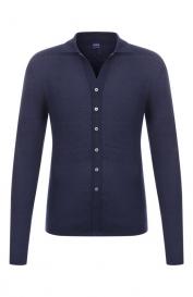 Рубашка изо льна и кашемира FEDELI