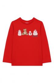 Хлопковый лонгслив Moschino