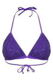 Треугольный бра с отделкой стразами FISICO