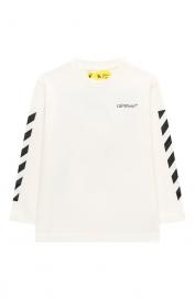 Хлопковый лонгслив Off-white