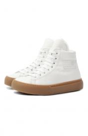 Кожаные кеды mm6