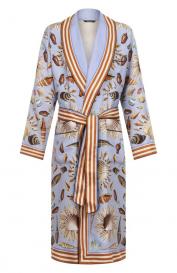Шелковый халат Dolce&Gabbana