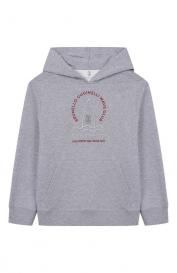 Хлопковое худи Brunello Cucinelli