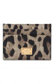 Кожаный футляр для кредитных карт Dolce&Gabbana