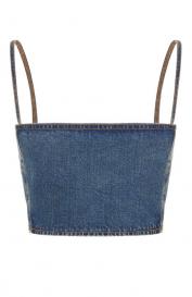 Джинсовый топ ALAIA