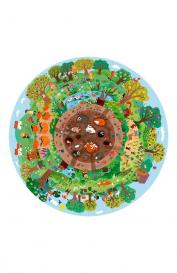 Круглый пазл Биосфера APLI kids