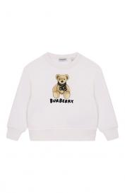 Хлопковый свитшот Burberry