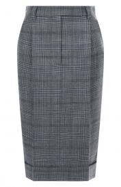 Шерстяная юбка Brunello Cucinelli