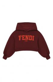Хлопковое худи Fendi