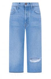 Джинсовые шорты The Half Eaten Fray MOTHER