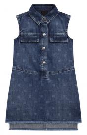 Джинсовое платье-рубашка Givenchy