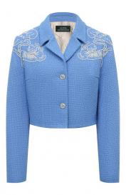 Жакет из хлопка и вискозы AKHMADULLINA