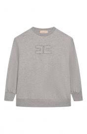 Хлопковый свитшот Elisabetta Franchi la mia bambina
