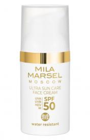 Увлажняющий солнцезащитный крем-экран для лица SPF 50 (30ml) MILAMARSEL