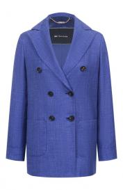 Жакет из шерсти и шелка KITON