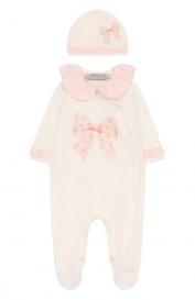 Комплект из комбинезона и шапки Monnalisa