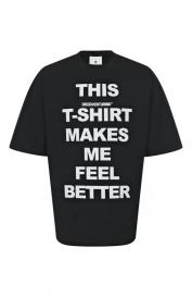 Хлопковая футболка Diego Venturino