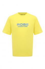 Хлопковая футболка Martine Rose