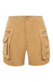 Шорты изо льна и вискозы DRAE