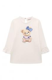 Хлопковый лонгслив Monnalisa