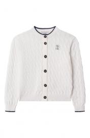 Хлопковый кардиган Brunello Cucinelli
