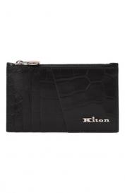 Футляр для кредитных карт из кожи аллигатора KITON