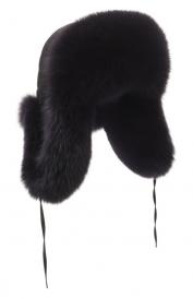 Шапка-ушанка с мехом песца FurLand