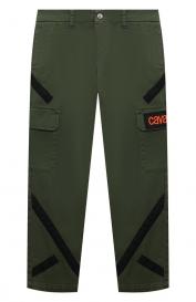 Хлопковые брюки Roberto Cavalli