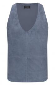 Замшевый топ Zadig and Voltaire