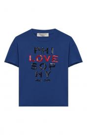 Хлопковая футболка Philosophy Di Lorenzo Serafini Kids