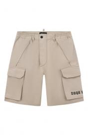 Хлопковые шорты-карго DSquared2