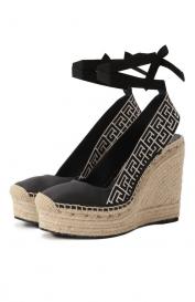 Комбинированные босоножки Alex Balmain