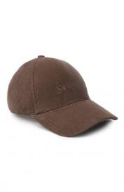 Вельветовая бейсболка Saint Laurent